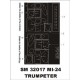 1/32 Mi-24 Paint Mask for Trumpeter kit (outside-inside)