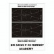 1/32 F-18 Hornet Paint Mask for Academy kit (outside-inside)