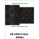 1/32 P-38J/L Paint Mask for Revell kit (outside-inside)