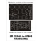 1/32 Ju-87D/G Paint Mask for Hasegawa kit (outside-inside)