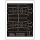 1/32 Me-262B-1 Paint Mask for Trumpeter kit (outside-inside)