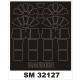 1/32 J2M3 Raiden Paint Mask for Hasegawa kit (outside-inside)