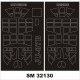 1/32 Junkers Ju 87B-2 Stuka Paint Mask for Trumpeter kit (outside-inside)