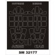 1/32 A6M5 Zero Paint Mask for Hasegawa kits (Outside, Inside)