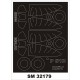 1/32 P-51D Mustang Paint Masks for Revell kits (outside-inside)