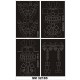 1/32 Consolidated B-24D Liberator Paint Masks for Hobby Boss kits (4 sheets)