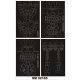 1/32 Consolidated B-24D Liberator Paint Masks for Hobby Boss kits (4 sheets)