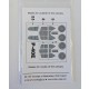 1/48 P-40E Warhawk Paint Mask for AMTech kit (outside-inside)