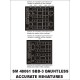 1/48 SBD-3 Dauntless Paint Mask for Accurate Miniatures kit (outside-inside)