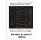 1/48 Bf-109E4 Paint Mask for Tamiya kit (outside-inside)