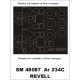 1/48 Arado 234C Paint Mask for Revell kit (outside-inside)