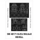 1/48 B-25J Mitchell Paint Mask for Revell kit (outside-inside)