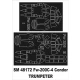 1/48 Fw-200C4 Condor Paint Mask for Trumpeter kit (outside-inside)