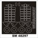 1/48 CA-9 Wirraway Paint Mask for Special Hobby kit (outside-inside)