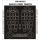1/48 A6M3/3a/5 Zero Paint Mask for Tamiya kit (outside-inside)