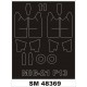 1/48 MiG-21F-13 Paint Mask for Trumpeter kit