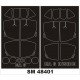 1/48 Grumman EA-6B Prowler Paint Mask for Kinetic kit (outside, inside)