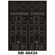 1/48 Kawasaki Ki-61 II Hien Paint Mask for RS Model kit (outside-inside)