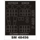 1/48 Curtiss P-40B Warhawk Paint Mask for Airfix kit (outside-inside)