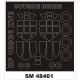 1/48 Bf 109G-6 Paint Mask for Zvezda kits (Outside, Inside)