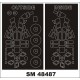 1/48 Blenheim I Paint Masks for Airfix Kit (Outside & Inside)