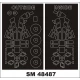 1/48 Blenheim I Paint Masks for Airfix Kit (Outside & Inside)