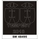 1/48 Tempest V Paint Masks for Eduard Kit (Outside & Inside)