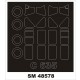 1/48 Caudron C 635 Canopy Masking for Dora Wings Kit (Outside, Inside)