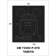 1/72 P-47D Bubbletop Thunderbolt Paint Mask for Tamiya kit (outside)