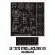 1/72 Avro Lancaster Mk.I/III Paint Mask for Hasegawa kit (outside)