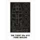 1/72 Messerschmitt Me-410 Paint Mask for Fine Molds kit (outside)