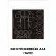 1/72 Grumman A-6A Intruder Paint Mask for Fujimi kit (outside)