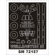 1/72 Vickers Wellington Mk.IC Paint Mask for Trumpeter kit (outside)