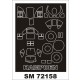 1/72 Handley Page Hampden Paint Mask for Valom kit (outside)