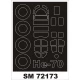 1/72 Heinkel He 70 Paint Mask for ICM kit (outside)
