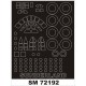 1/72 Sunderland Mk.I Paint Mask (outside) for Italeri kit