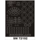 1/72 Sunderland Mk.I Paint Mask (outside) for Italeri kit