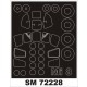 1/72 Mil Mi-8T Paint Mask for Zvezda kit (outside)