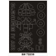 1/72 Bristol Blenheim IV Paint Mask for Airfix kit (outside)