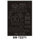 1/72 Heinkel He-111P Paint Mask for Airfix kit