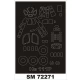 1/72 Heinkel He-111P Paint Mask for Airfix kit