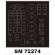 1/72 Junkers Ju-87B-1 Paint Mask for Airfix kit