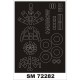 1/72 Handley Page Harrow Paint Mask for Valom kit (outside)