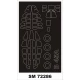 1/72 B-45A Paint Mask for Valom Models