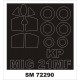 1/72 Mig-21Mf Paint Mask for KP Models