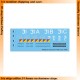 1/35 Fire Support Base Coral Centurions 1968 Decals (water-slide)