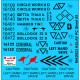 1/35 ASLAV PC Sheet #2 (water-slide decals)