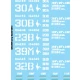 1/35 Long Tan M113A1 APCs Sheet (water-slide decals)