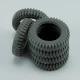 1/48 Jeep Willys Spare Tyres for Tamiya kits