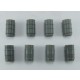 1/48 US Empty Barrels (2 types, 8pcs)